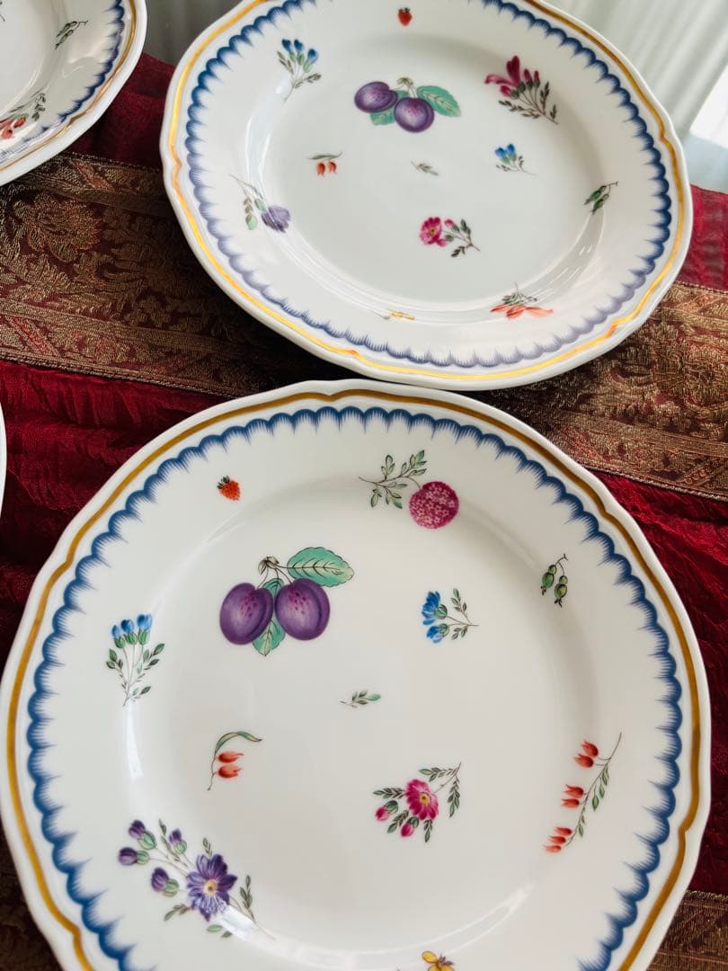 リチャード ジノリ イタリアンフルーツ プレート 皿 19cm 6枚セット 1