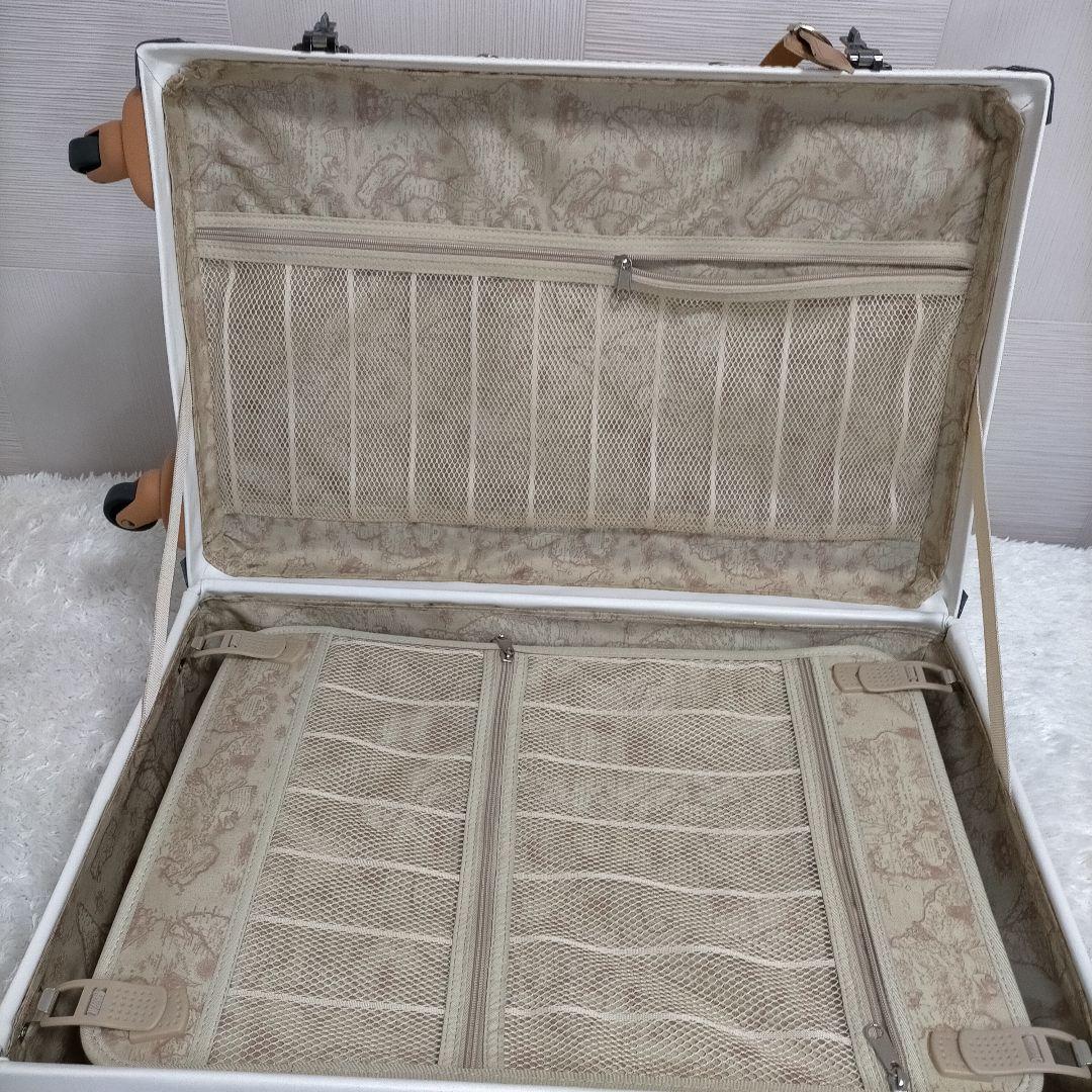 【美品】WORLD TRUNK スーツケース　ホワイト