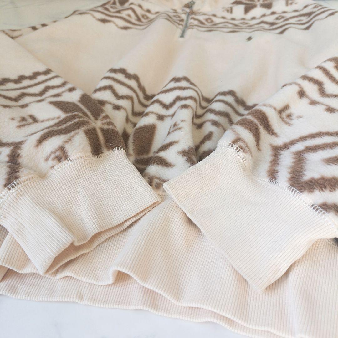 ポロラルフローレン❁フェアアイル柄 フリース ポニー刺繍 大きいサイズ 現行