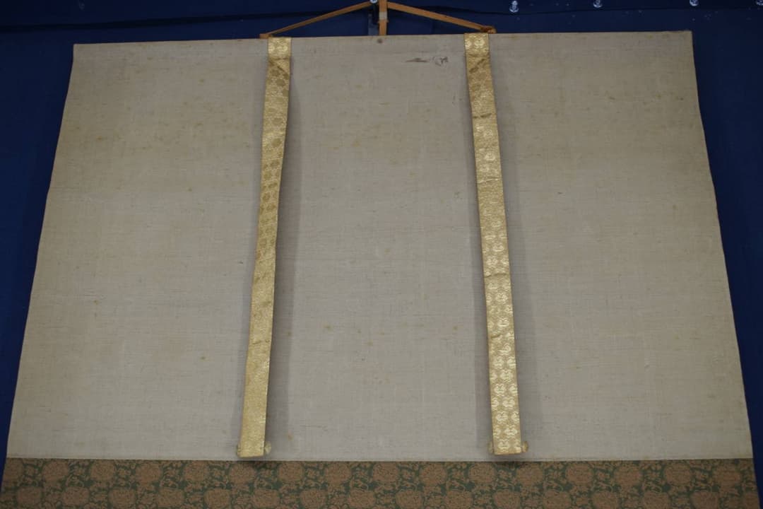 作者不詳/左甚五郎/京人形/刺繍/掛軸☆宝船☆Y-416　JM