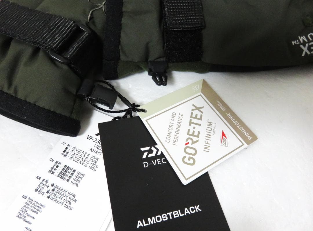D-VEC × ALMOSTBLACK グローブ GORE-TEX ポーラテック