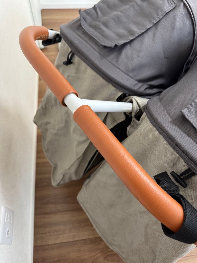 【お値下げ】Airbuggy COCO DOUBLE EXフロムバース　ストーン