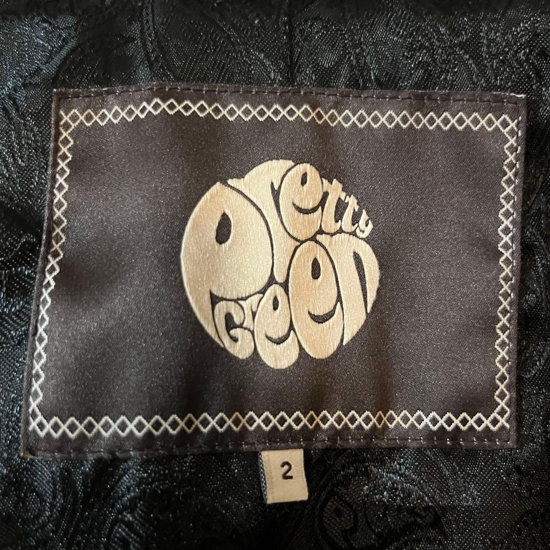 Pretty Green ブルゾンタイプ レザージャケット プリティグリーン