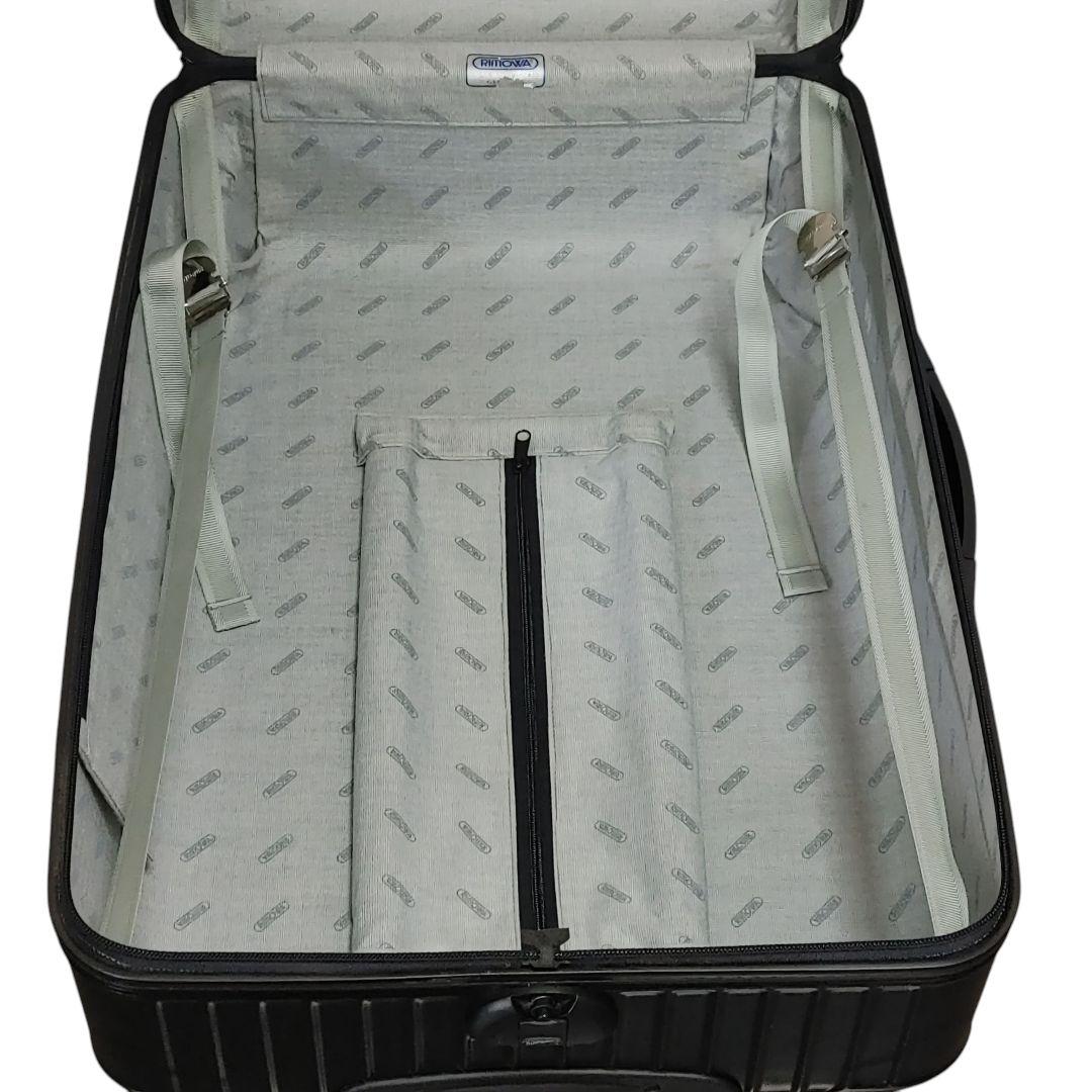 【希少】 RIMOWA サルサ2輪 縦開き キャリーケース 黒　63L　廃盤
