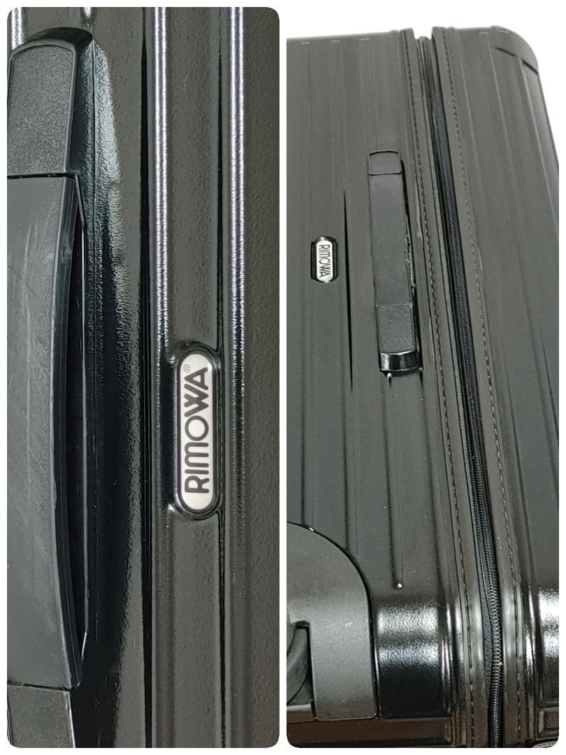 【希少】 RIMOWA サルサ2輪 縦開き キャリーケース 黒　63L　廃盤