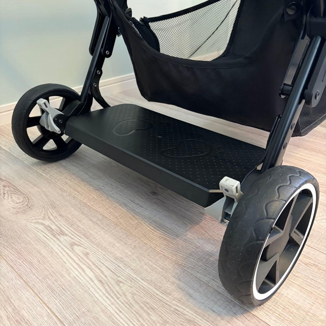 【✨美品✨】カトージ　二人乗りベビーカー　二人でゴー　リアシート付き