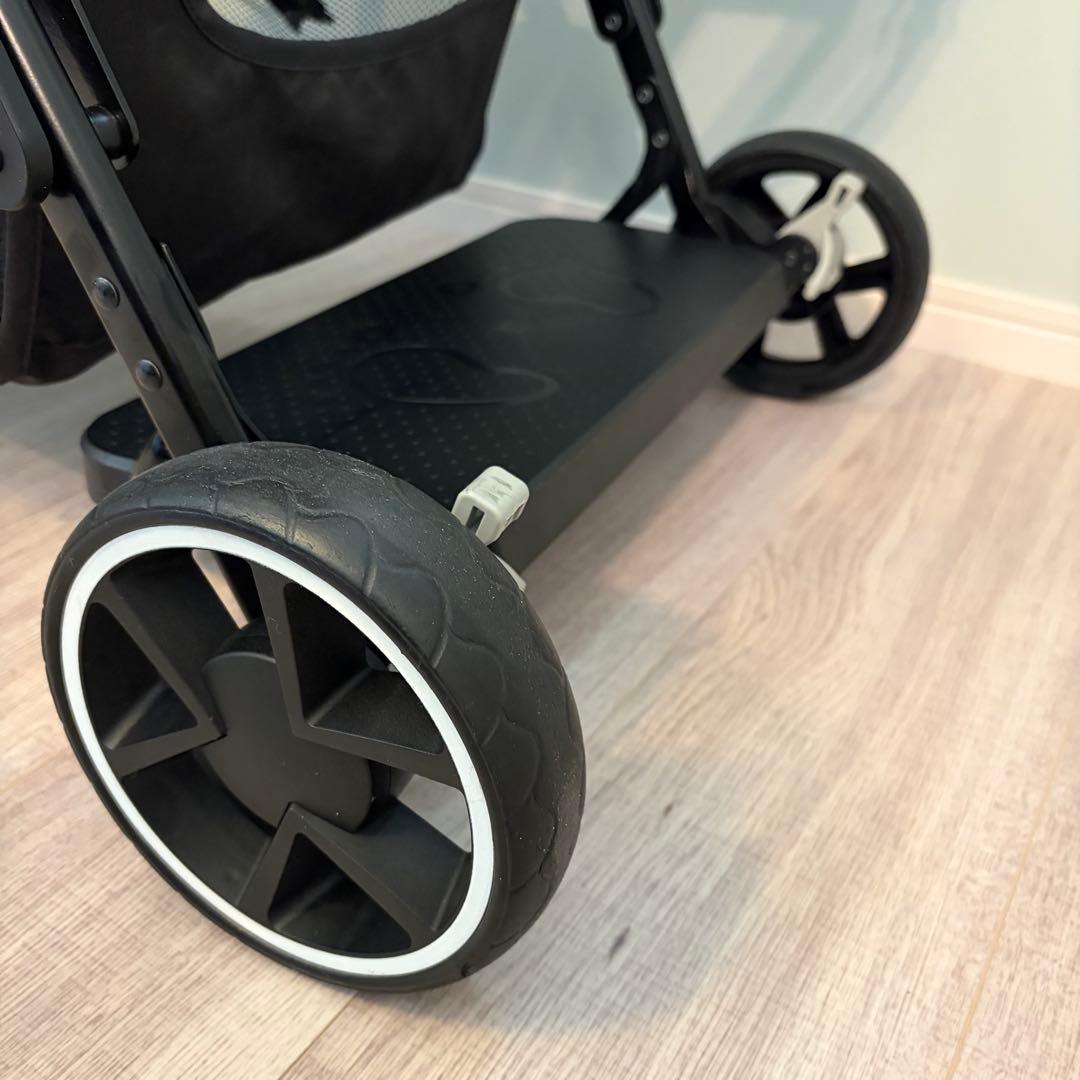 【✨美品✨】カトージ　二人乗りベビーカー　二人でゴー　リアシート付き