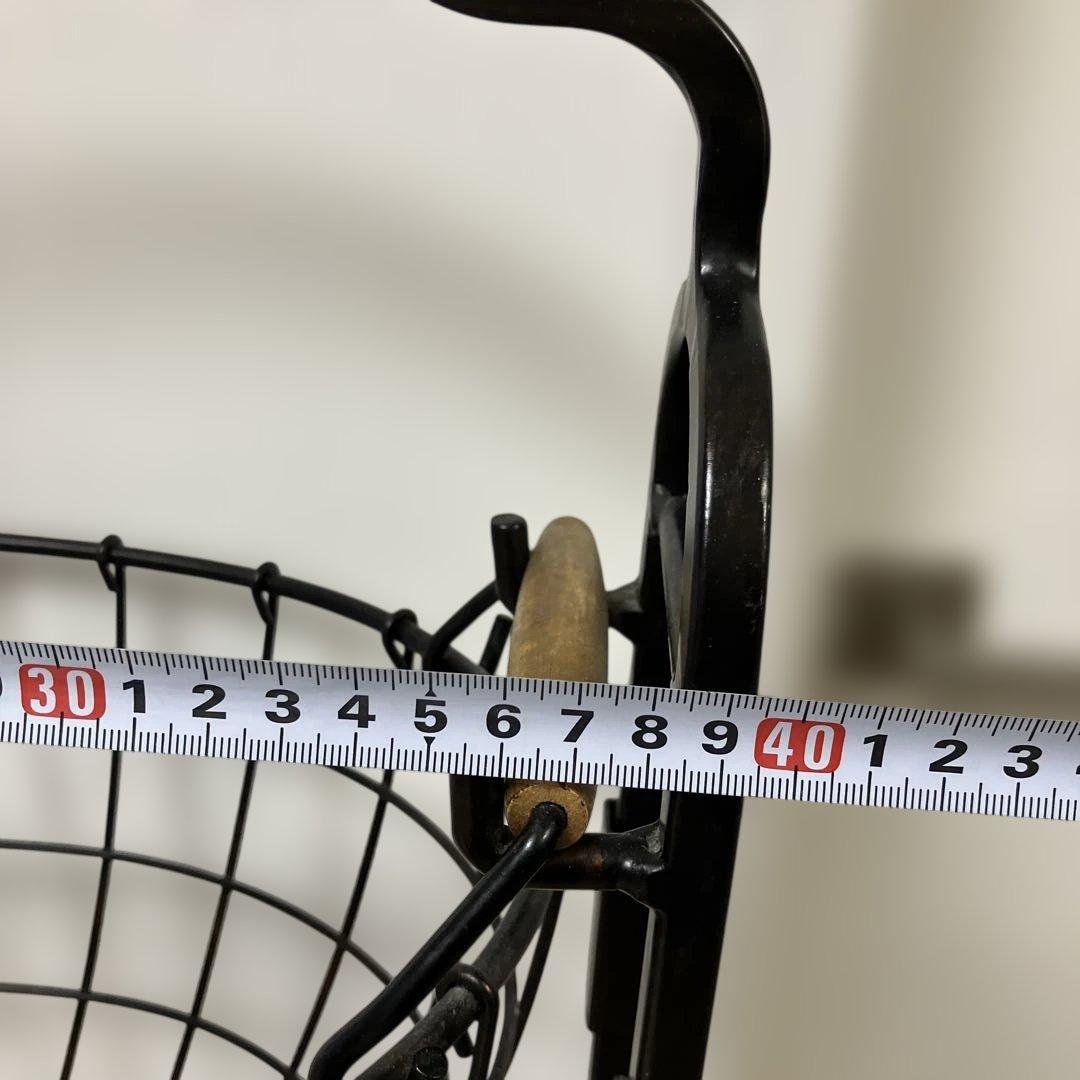 ブラック 3段ワイヤーバスケット