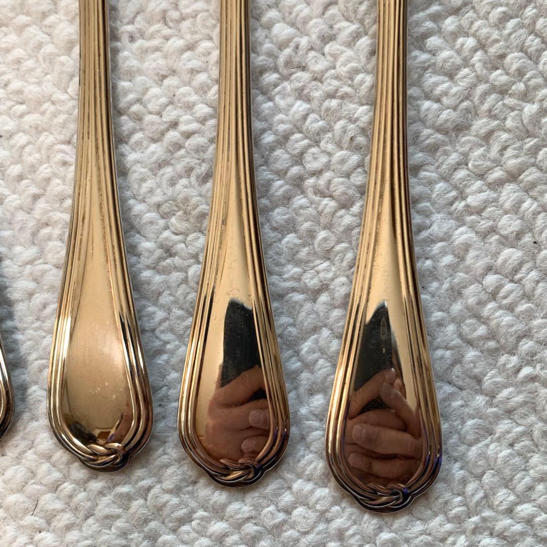 美品　クリストフル　ケーキフォーク　6本セット　銀メッキ　FRANCE刻印あり