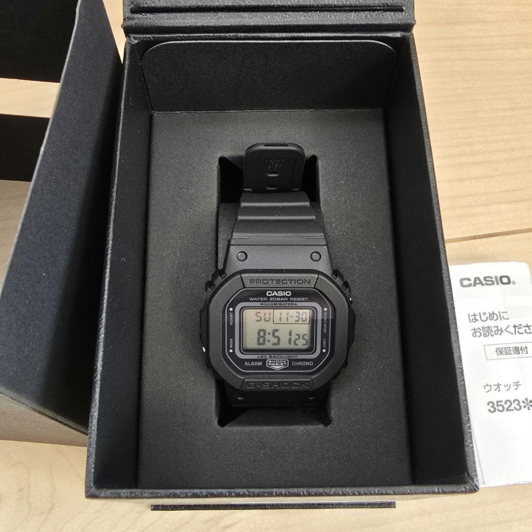 CASIO g-shock デジタル腕時計 ブラック