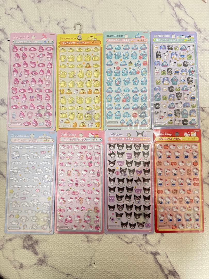 ボンボンドロップシール サンリオ ミニ