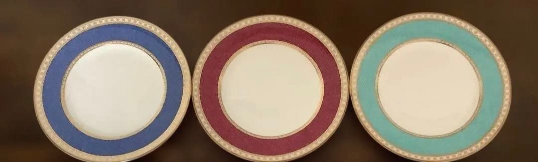 ウェッジウッド　ユーランダー　プレート　ケーキ皿　6枚　ヴィンテージ