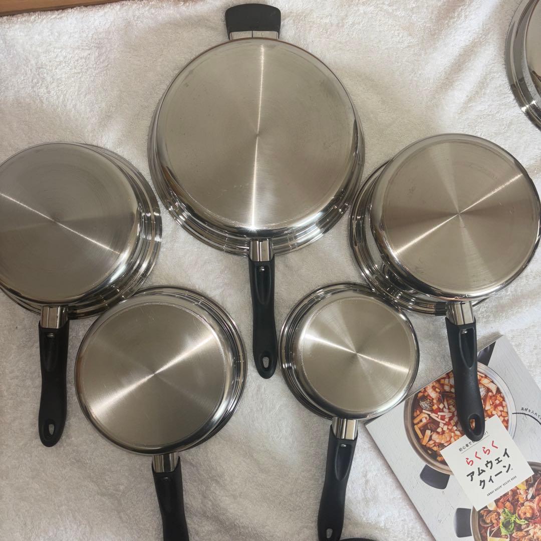 アムウェイ Amway クィーンクックウェア 24ピースセット　現行型