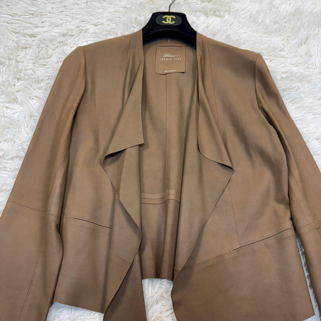 美品✨ Theory luxe　山羊革　レザージャケット Raru+　38 M