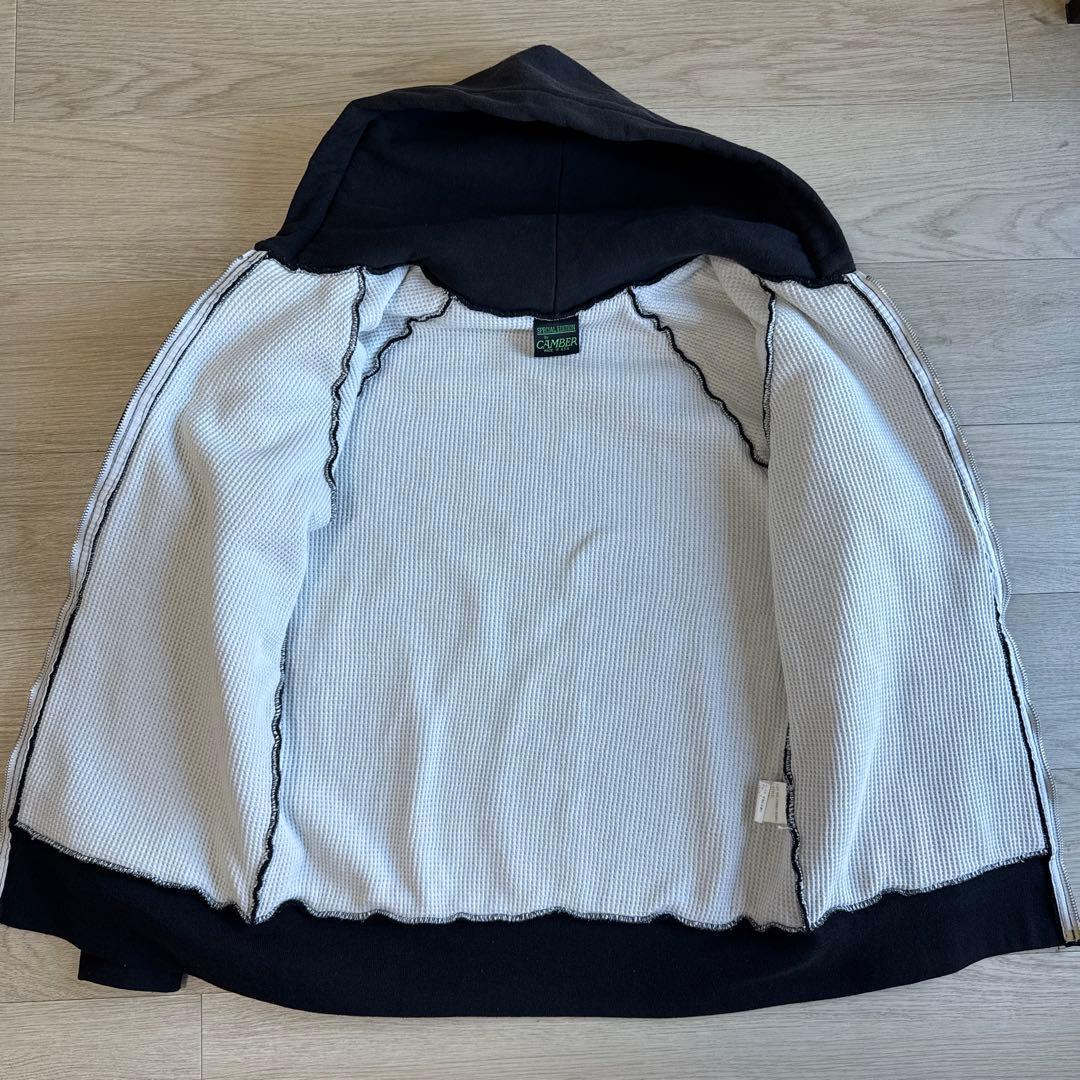 CAMBER SPECIAL EDITION ジップパーカー USA製 ブラック