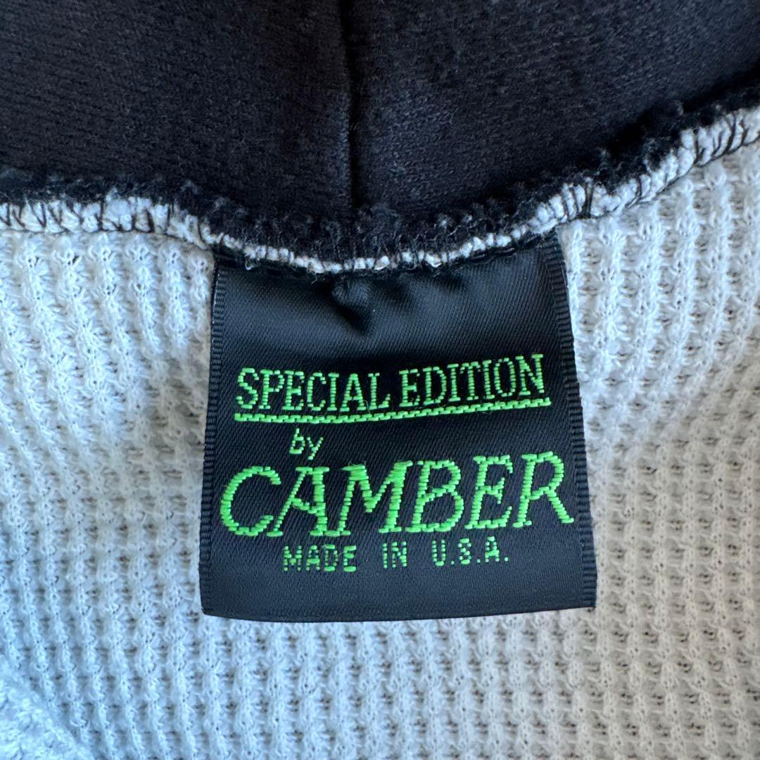 CAMBER SPECIAL EDITION ジップパーカー USA製 ブラック