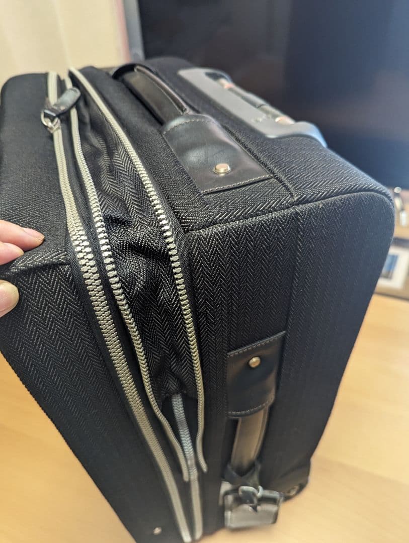 Paul Smith ヘリンボーン　キャリーケース　ビジネスバック ACE社製
