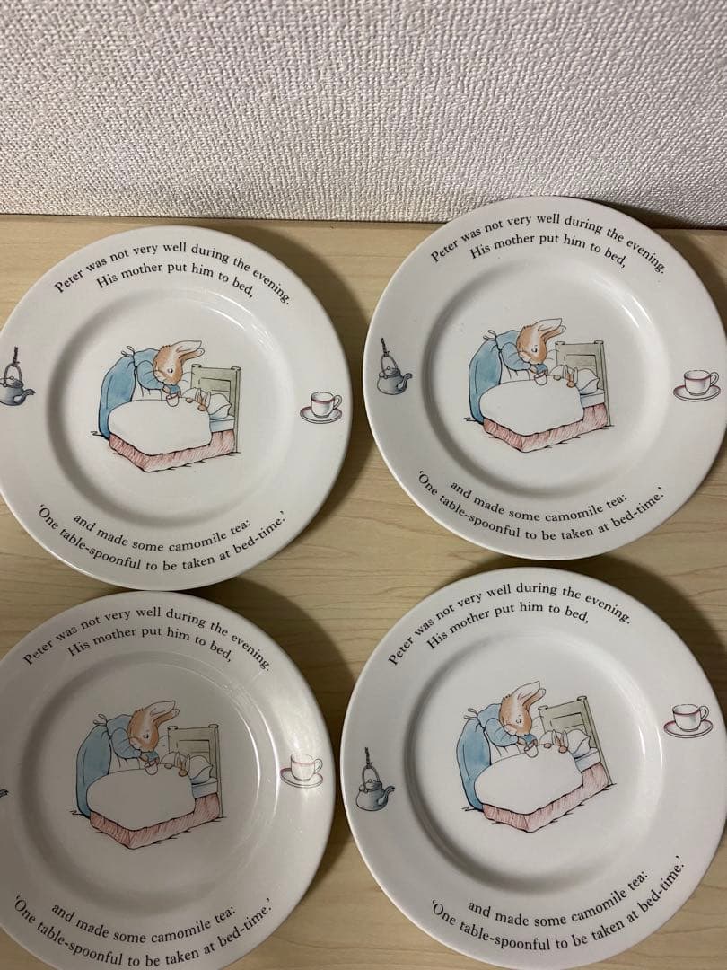 ウエッジウッド　ピーターラビット 食器セット 記念プレートのおまけ付き