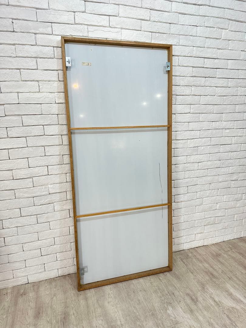 【Haneki 】IKEA イケア　ミラー　鏡　木製　フレーム　姿見