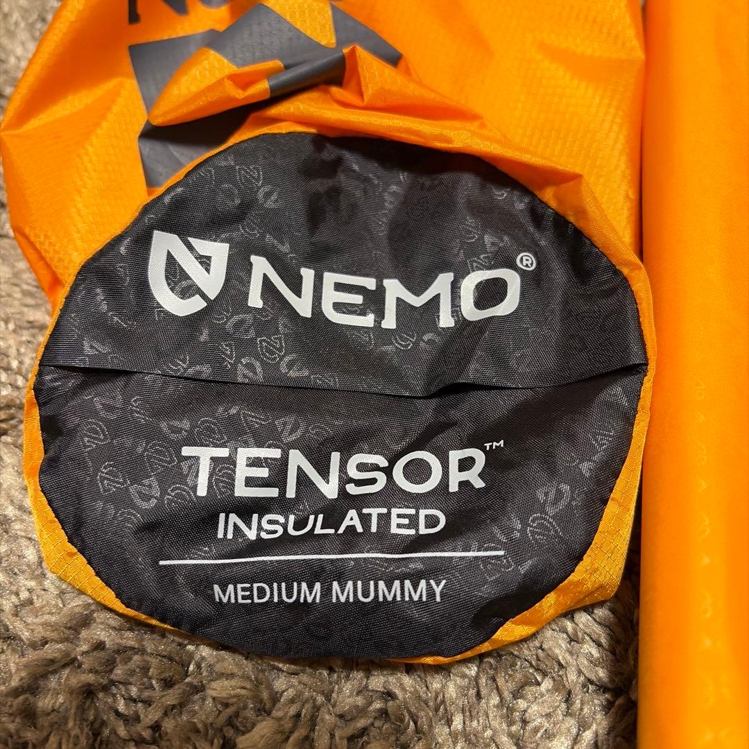 アウトドア寝具 NEMO TENSOR INSULATED MEDIUM MUMMY