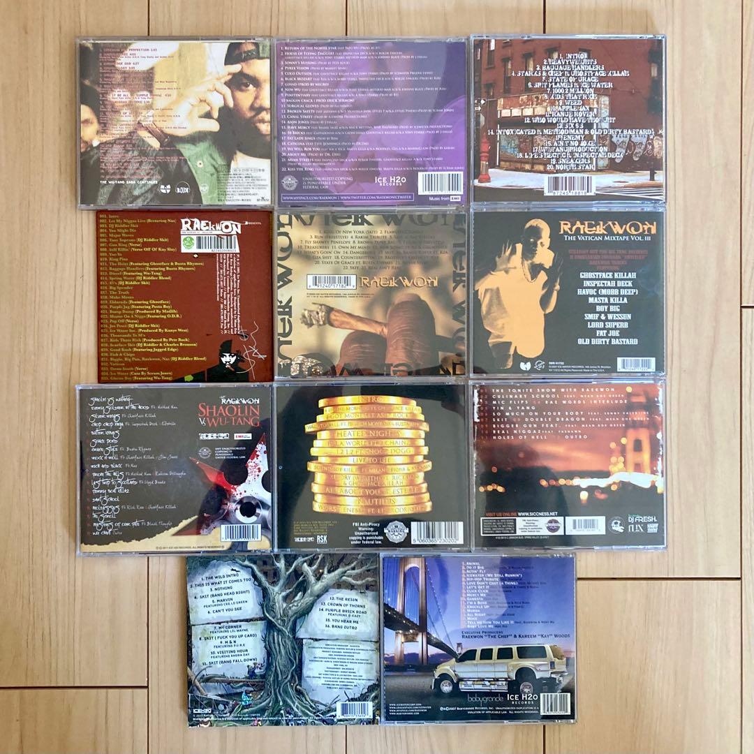 RAEKWON 帯付き国内盤含む11枚セット WU-TANG CLAN