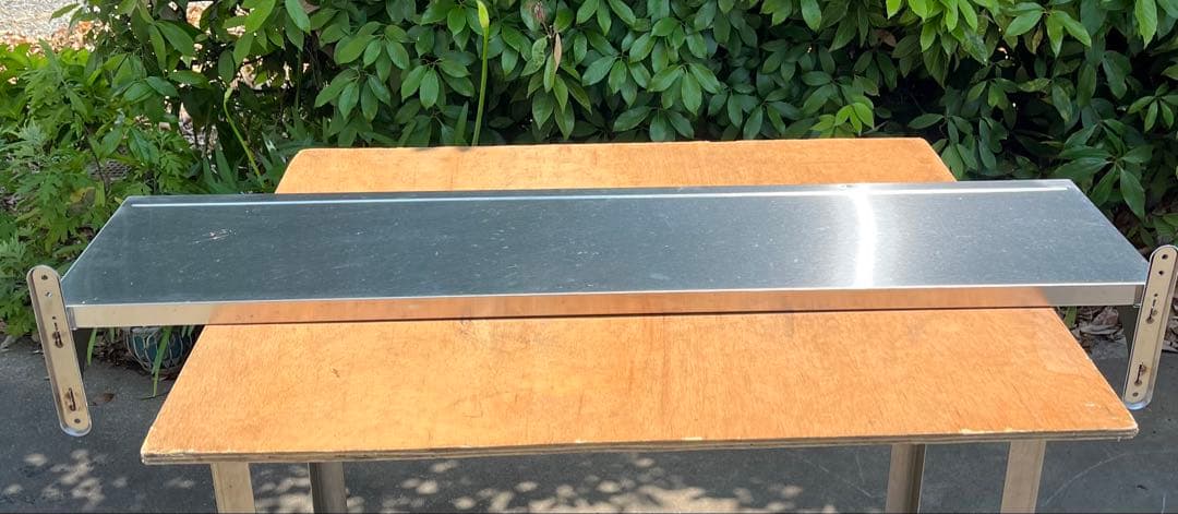 ステンレス製平棚　吊棚 1200×300 ③