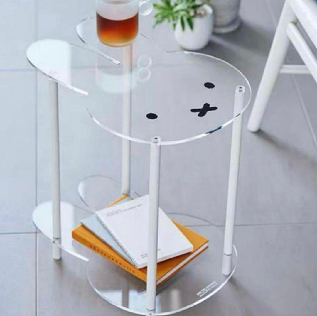 studio CLIP ミッフィー アクリルサイドテーブル