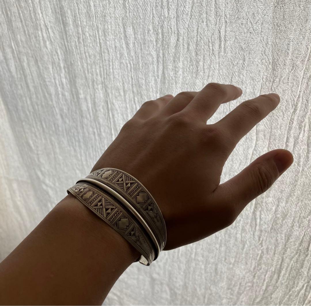 トゥアレグシルバーバングル