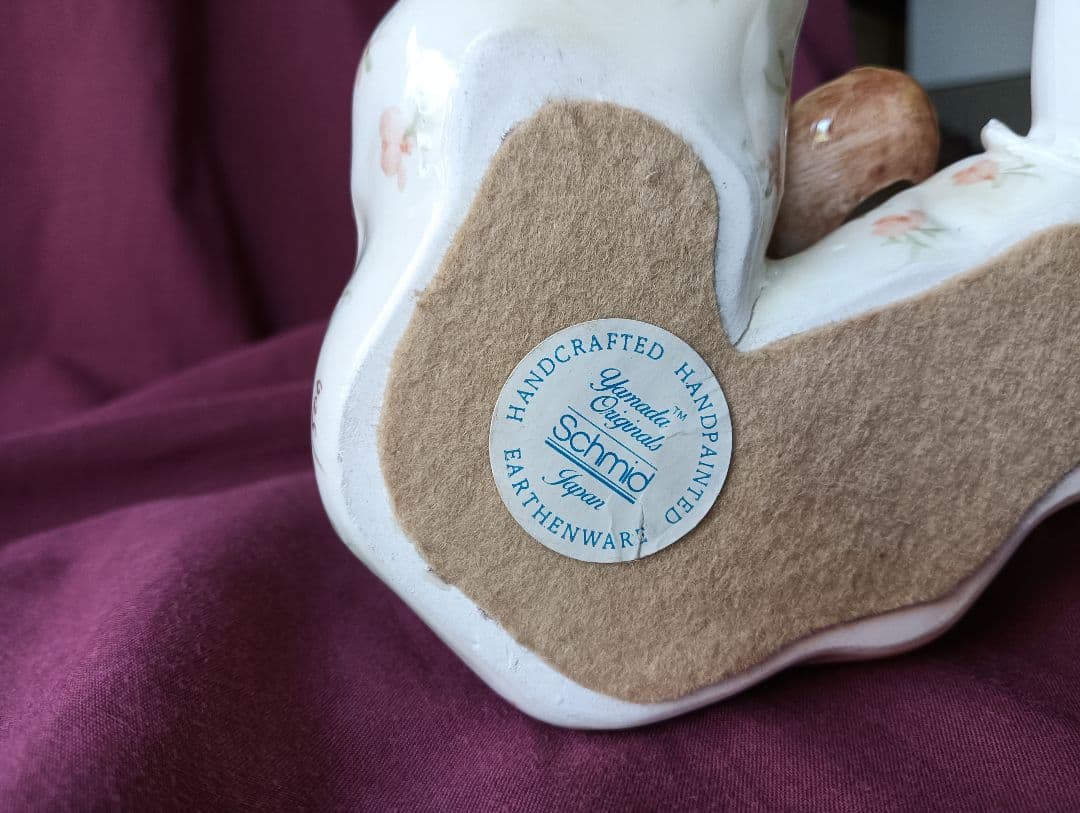 ハンドメイドの陶器人形　輸出用Ｓchmid 　 約30cm