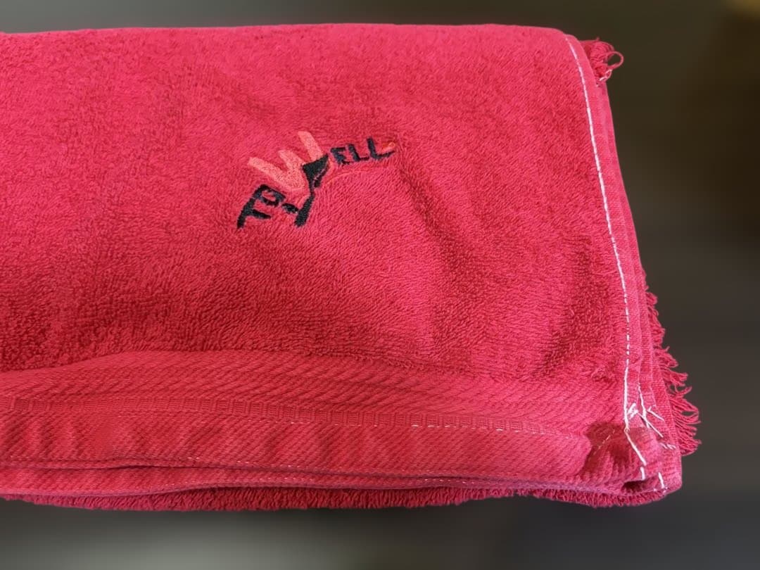 TOWELL アウフグースタオル　クローズ　赤　レッド