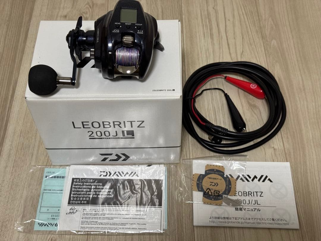 LEOBRITZ 200J L 左ハンドル 電動リール