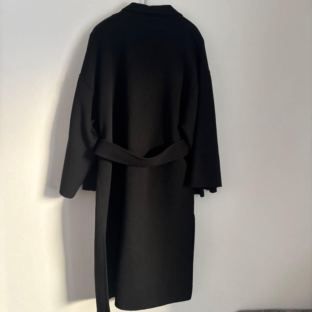 na.e ナエ スタンダードコート standard coat ウールコート 黒