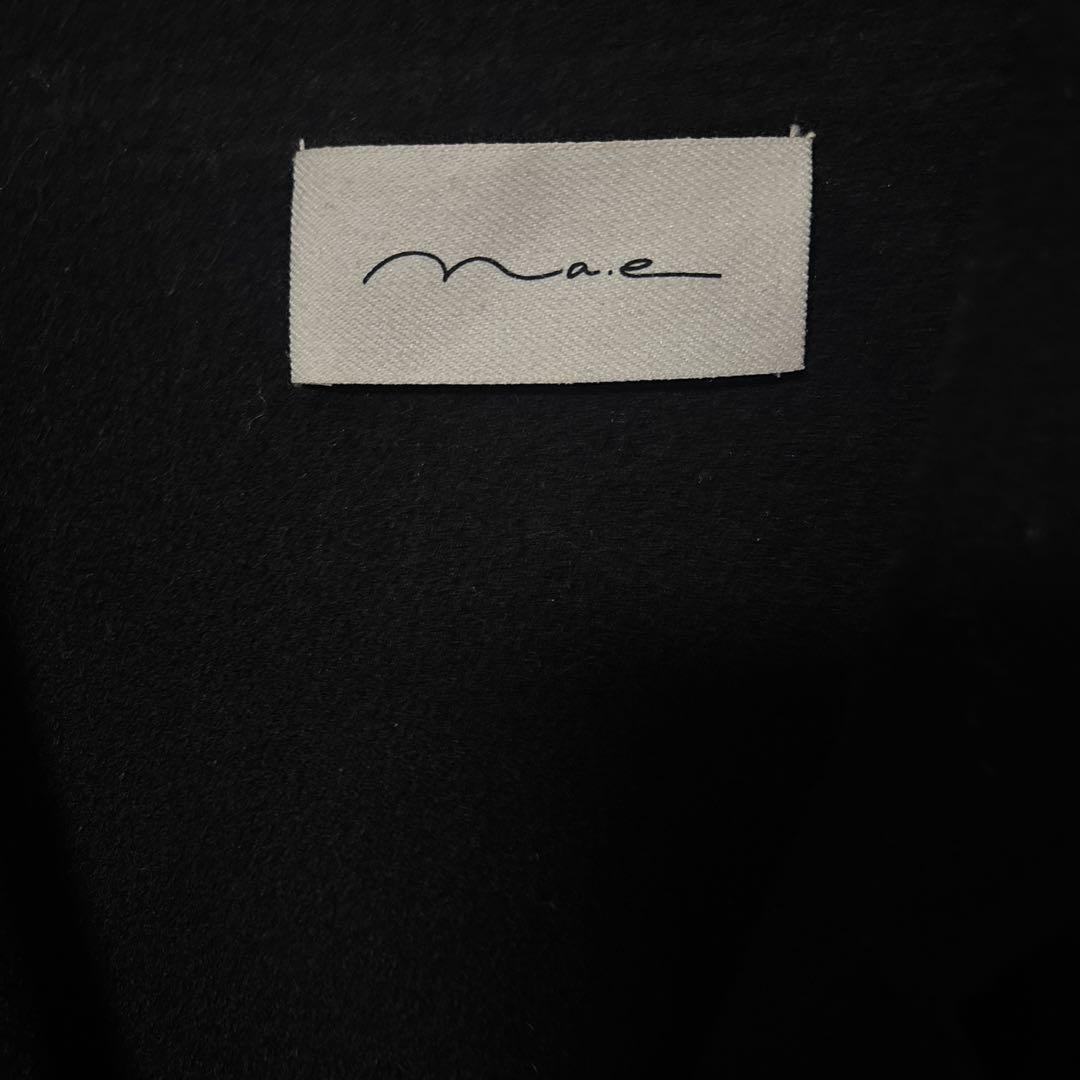 na.e ナエ スタンダードコート standard coat ウールコート 黒