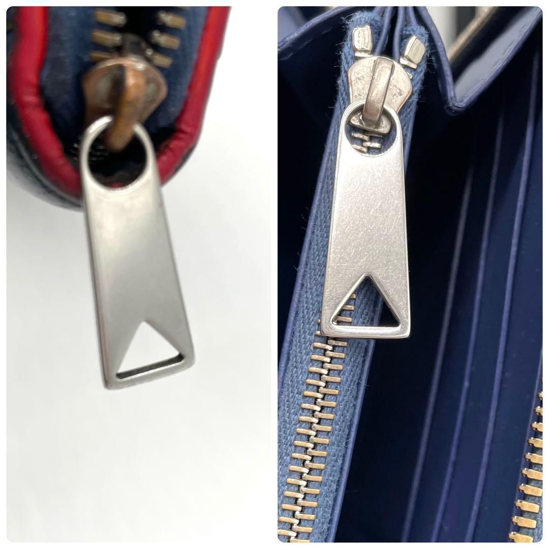 ボッテガヴェネタ　カセット　長財布　マキシイントレチャート　ラウンドファスナー