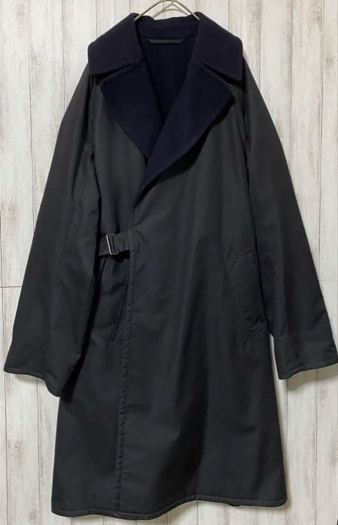 COMOLI タイロッケンコート サイズ2 ネイビー