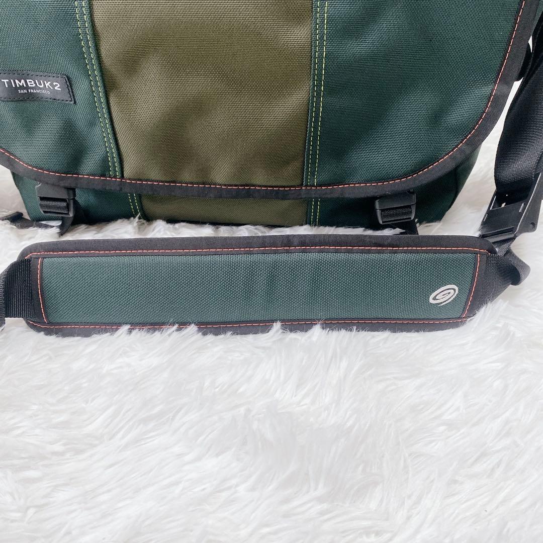 ✨美品✨ TIMBUK2 メッセンジャーバック CORDURA グリーン S