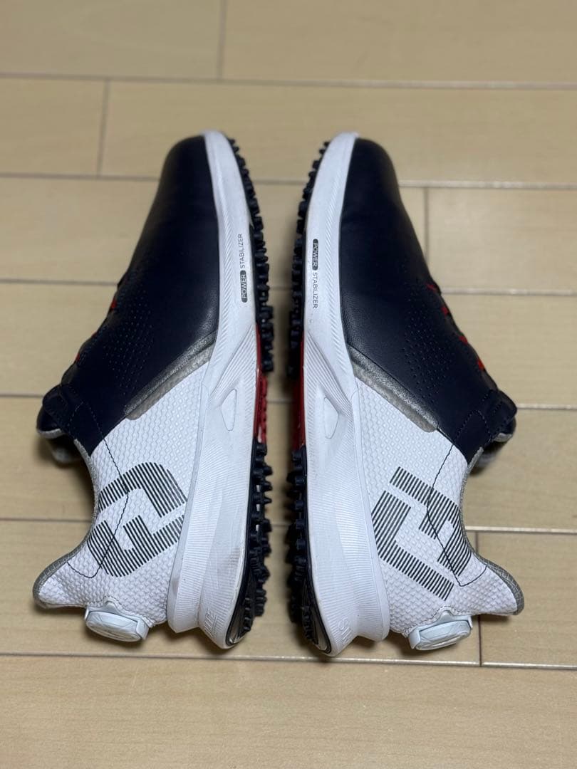 【1回使用】26cm FootJoy ゴルフシューズ BOAフィット ネイビー