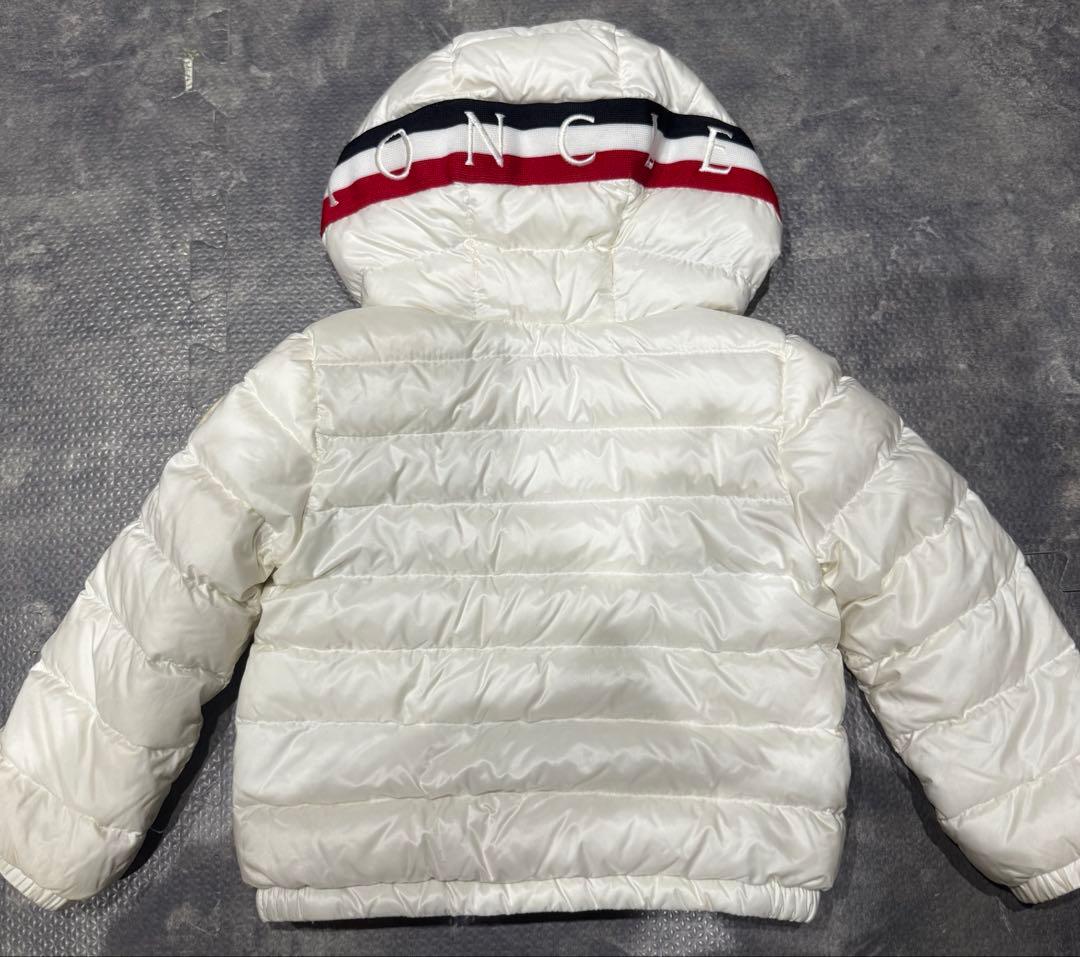 MONCLER ベビー ダウン 白 86cm 18/24