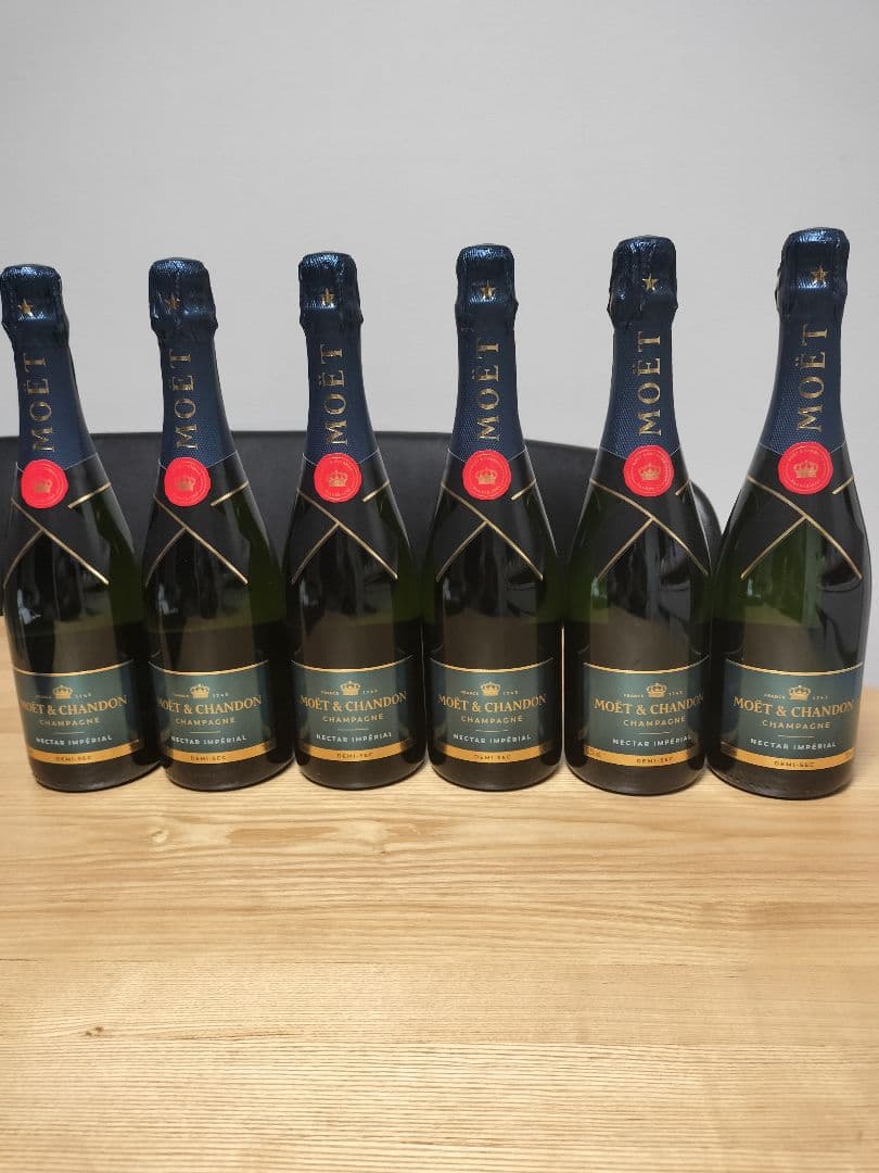 【新品未開封品】モエ エ シャンドン ネクター アンペリアル 750ml×6本