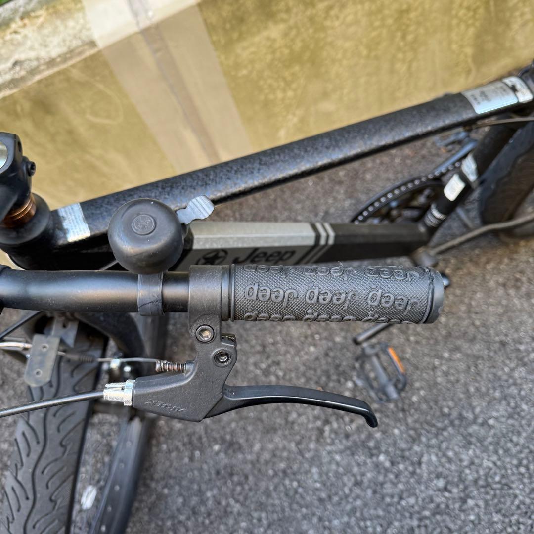 JEEP ファットバイク ブラック 26インチ 3年乗車 自転車