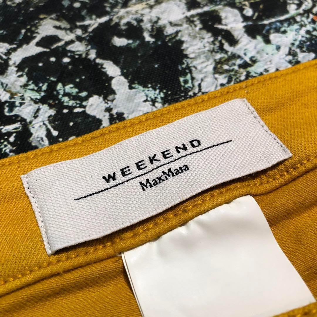 【美品】マックスマーラウィークエンド-MAX MARA-レギンデニムパンツ