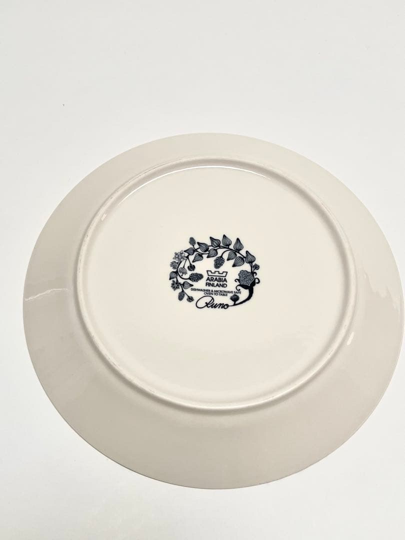 Arabiaアラビア ルノサマーレイ、ウィンタースター プレート2枚組26cm