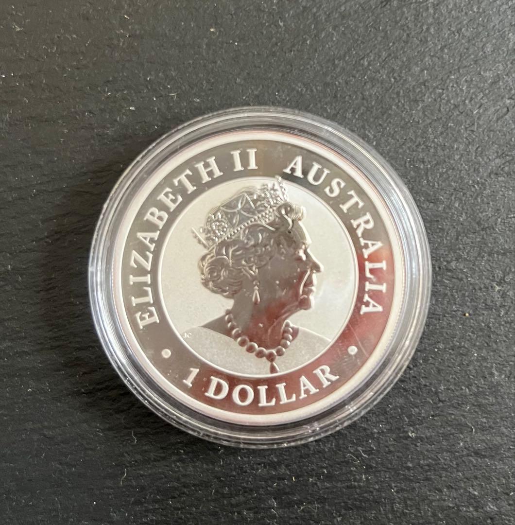 2021年（新品）オーストラリア「オナガイヌワシ」純銀1オンス銀貨