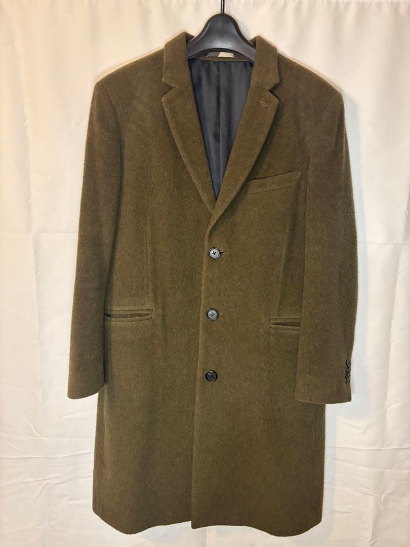 ポールスミス オリーブグリーン チェスターコート L