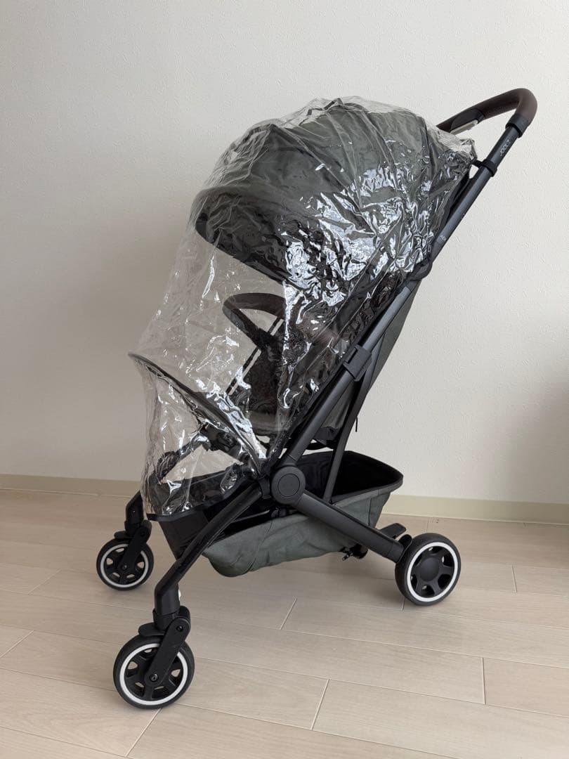 カーキ　折りたたみ式ベビーカー