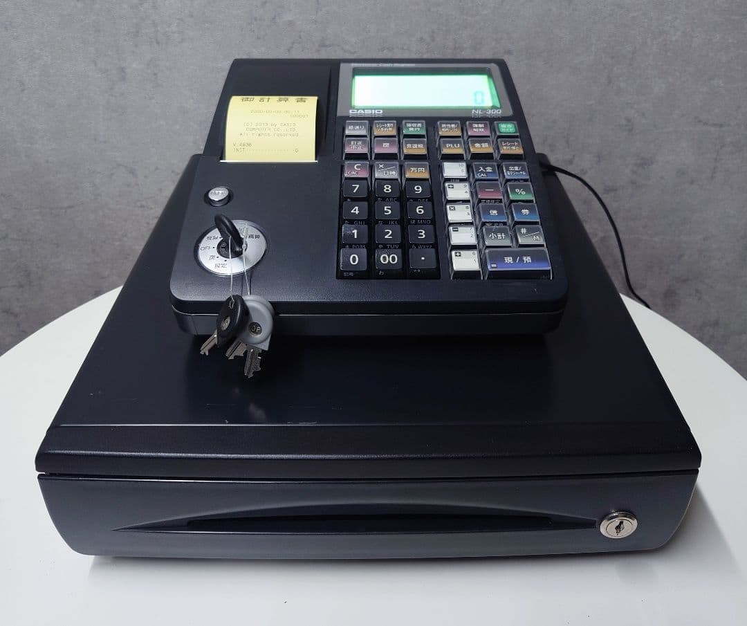 【送料込み】カシオ　CASIO　レジスター　NL-300　黒