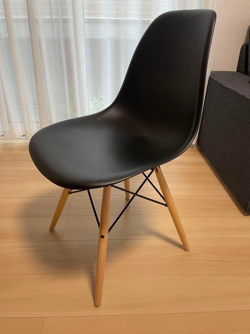 HermanMiller ハーマンミラー イームズサイドシェルチェア　ブラック