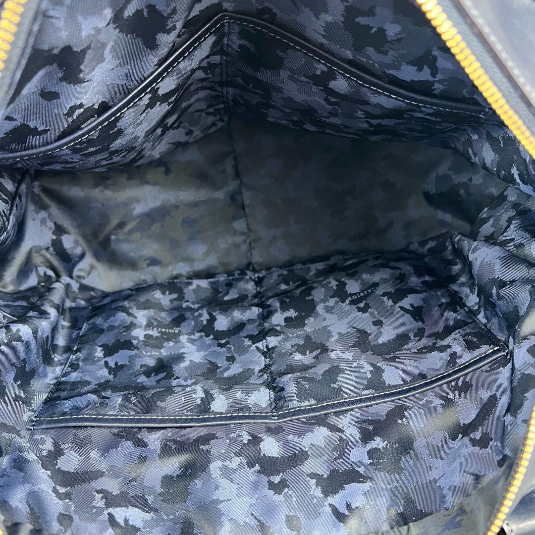 Aniary 2WAY カモフラージュ レザー トートバッグ