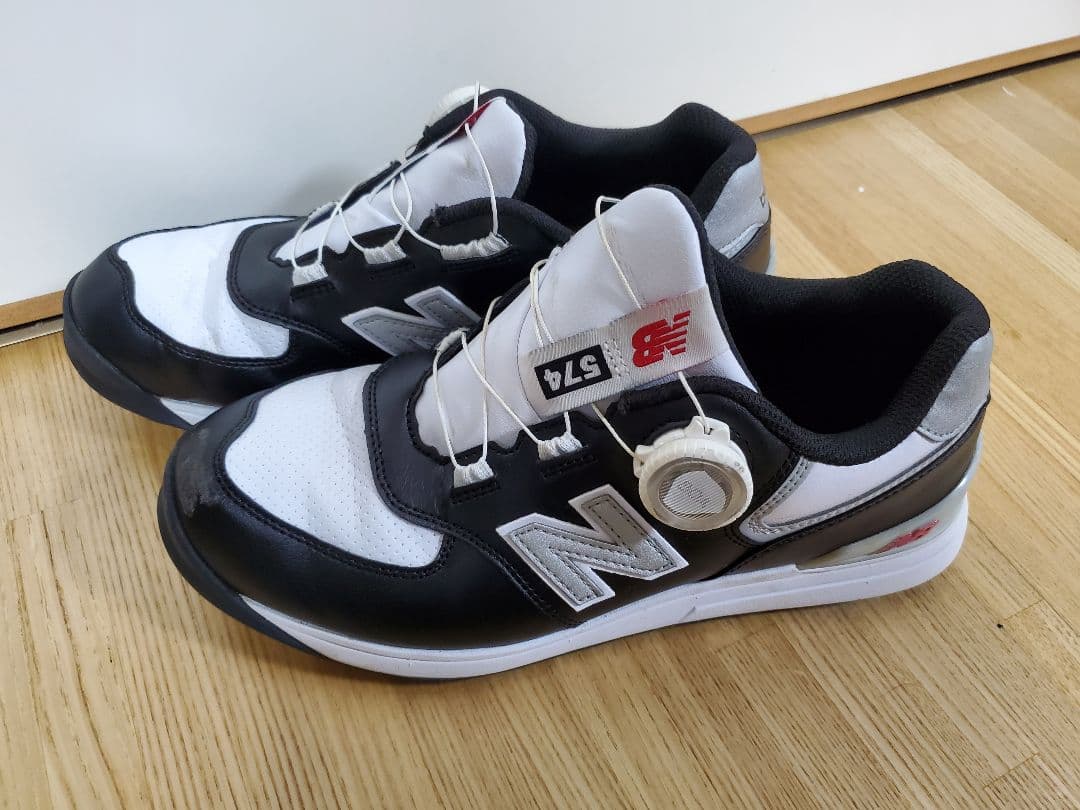 ニューバランス　ゴルフシューズ574