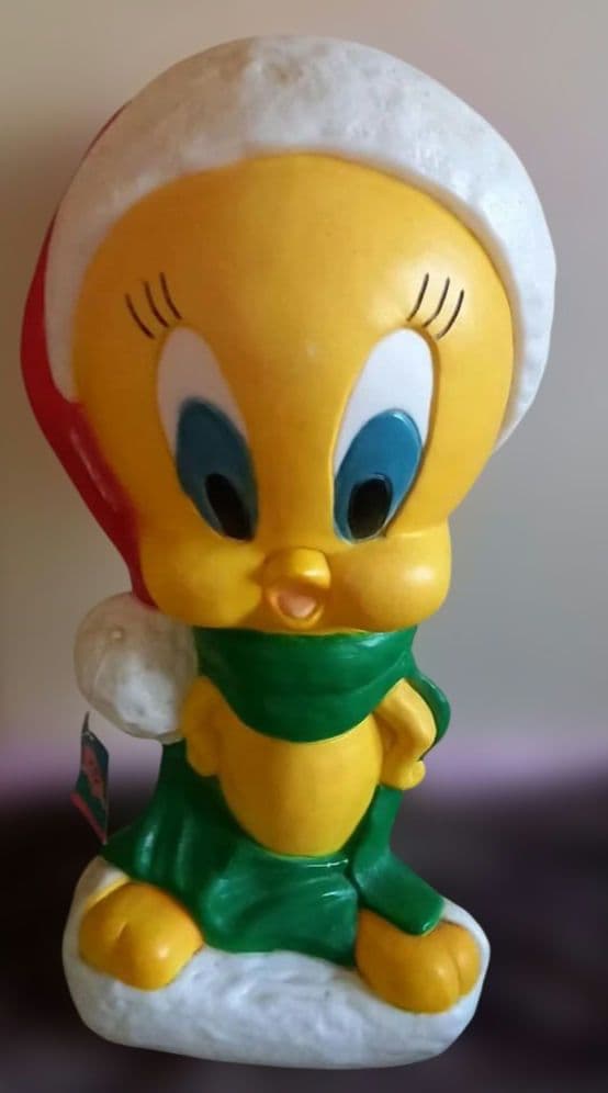 レア★USA ★2000アメコミ★トウィーティ－★X'mas★ガーデンライト本体